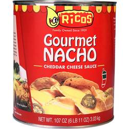 Rico's gourmet nacho cheese sauce, 107 can