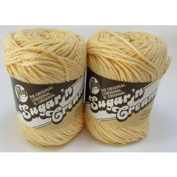 Ranger Spinrite 102001-01612 sugar'n cream yarn solids-country yellow 6pk