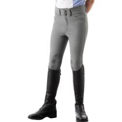 Equinavia Tuva Kids Knee Patch Breeches - Steel Grey