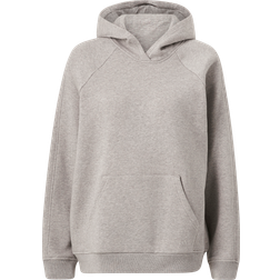adidas All Szn Fleece Boyfriend Hettegenser - Medium Grey Heather