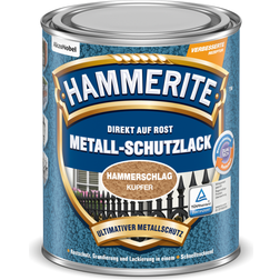 Hammerite Metall-Schutzlack Kupfer Metallfarbe Schwarz 0.25L