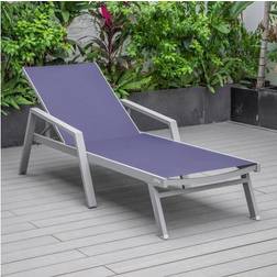 Leisuremod Marlin Patio Chaise Lounge