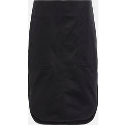 Toteme Curved Hem Midi Skirt - Black