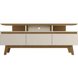 Manhattan Comfort Yonkers Cinnamon TV Bench