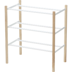 Yamazaki Home Expandable 3-Tiered Space Shoe Rack