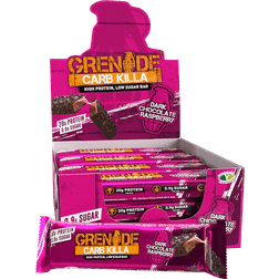 Grenade Dark Chocolate Raspberry Protein Bar 60g