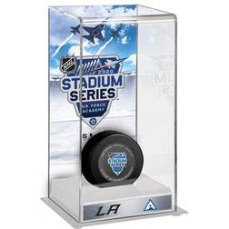 Los Angeles Kings vs. Colorado Avalanche 2020 NHL Stadium Series Deluxe Tall Hockey Puck Display Case