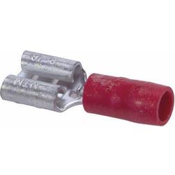 Solar Plus Spademuffe Halvisoleret 4,0-6,0 mm 6,3 x 0,8 mm 100 stk Gribetang
