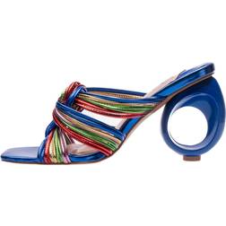 Ninety Union Women's Brazil Knotted Sandals Blue Multi