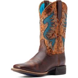 Ariat Ladies Pinto VentTEK SqToe Boots Brown