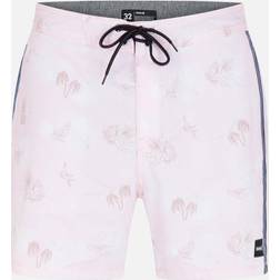 Hurley Bañador Phantom Naturals - Pink/Brown