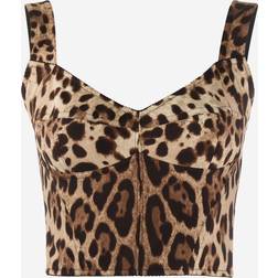 Dolce & Gabbana Charmeuse bustier top