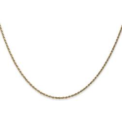 Primal Gold Rope Chain Anklet in 14k Yellow