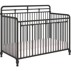 Little Seeds Monarch Hill Hawken Black Metal 3 Convertible Crib