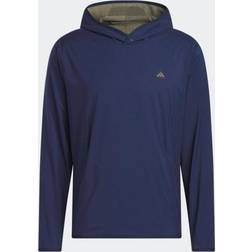 adidas Go-To Lightweight WIND.RDY Golf Hoodie Collegiate Navy, Male, Tøj, Skjorter, Golf, blå