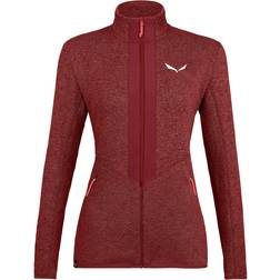 Salewa Women's Rocca 2 PL Full Zip Fleecejakke - Rød
