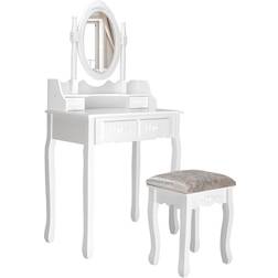 Costway Vanity Dressing Table 16x30" 2