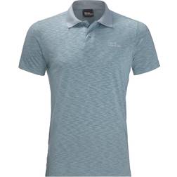 Jack Wolfskin Men's Travel Polo, XXXL, Citadel