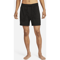 Nike Yoga Men's Dri-FIT 12.5cm approx. Unlined Shorts Black