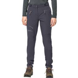 Jack Wolfskin Women's Salmaser Pants, 42, Graphite