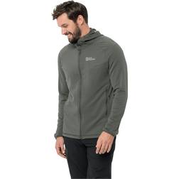 Jack Wolfskin Men's Kolbenberg Hooded Full Zip, XL, Gecko Green