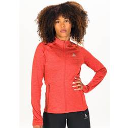 Odlo Tencia Full Zip Midlayer Women cayenne melange female 2023 Jackets & Vests