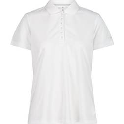 CMP Damen Pique-Poloshirt Weiß