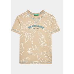 United Colors of Benetton T-Shirt 34D3C10BM Beige Regular Fit