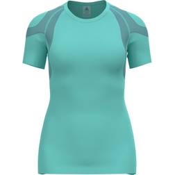 Odlo Active Spine Short Sleeve T-shirt Blue Woman