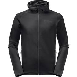 Jack Wolfskin Fleecejakke Til Herre - Black