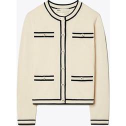 Tory Burch Strickjacke KENDRA creme