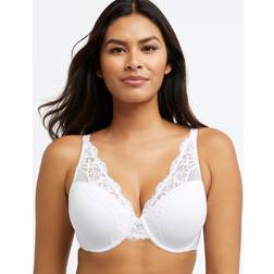 Bali One Smooth You Underwire Full Coverage Bra-Df0084, C, White White