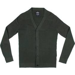 XRay Men's Ribbed Cardigan Olive