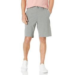 Volcom Men's Kerosene Hybrid Flat-Front Shorts Heather Grey