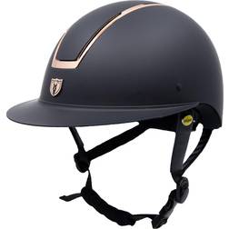 Tipperary Windsor MIPS Wide Brim Helmet - Black/Rose Gold