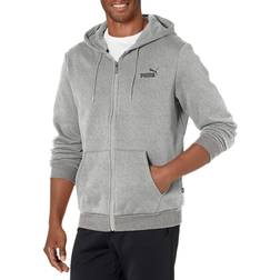 Puma Essentials Small Logo Hoodie - Medium Grey Heather