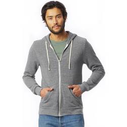 Alternative aa9590 unisex rocky eco-fleece zip hoodie