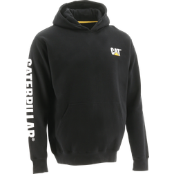 Caterpillar Men's Trademark Banner Hooded Sweatshirt - Black