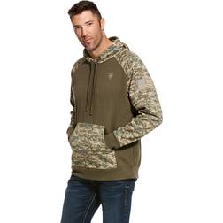 Ariat Men's Hoodie, Medium, Sage Camo