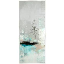 Stupell Industries Collaged Tree Abstract Nature Painting Unframed Art Print Wall Decor