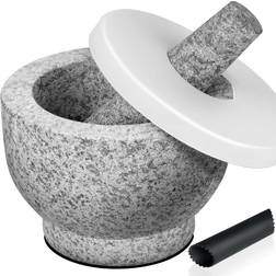 Tera Set Lid 2 Pestle & Mortar