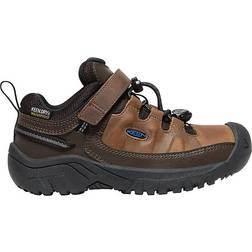 Keen Little Kid's Targhee Waterproof Shoe - Dark Earth/Golden Brown