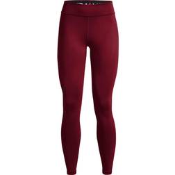 Under Armour Women's ColdGear Authentics Leggings - Cardinal/Black