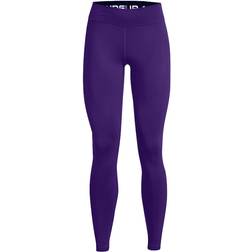 Under Armour Women's ColdGear Authentics Leggings - Purple/Black