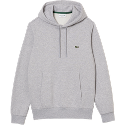 Lacoste Men's Organic Hoodie - Grey Chine