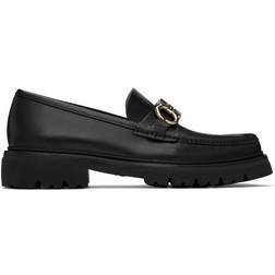 Ferragamo Gancini Reversible-Bit Lugged - Nero