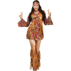 Fun World Peace & Love Hippie Costume for Women