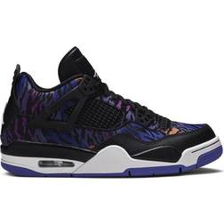 Nike Air Jordan 4 Retro SE GS - Black/White/Rush Violet/Racer Blue