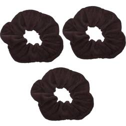 Brown Topkids Accessories Velvet Scrunchie Band Ponytail Holders Hair