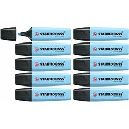 Stabilo BOSS ORIGINAL Pastel Breezy Blue Highlighter Box of 10